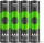GP Batteries ReCyko Pro Micro AAA NiMH 800mAh, 4er-Pack (GPRCP80AAA174C4)