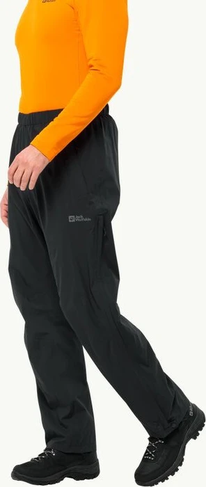 Jack Wolfskin Rainy Days 2.5l Hose lang schwarz (Herren)