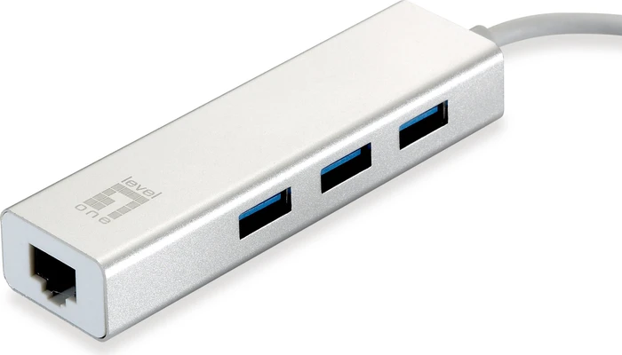LevelOne USB-0504, RJ-45, USB 3.0 [Stecker]