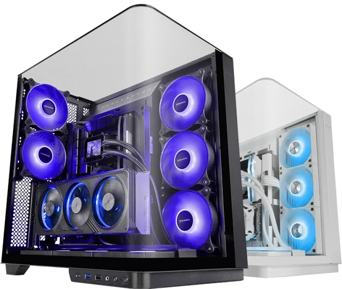 Mars Gaming MC-Infinio Black, Glasfenster