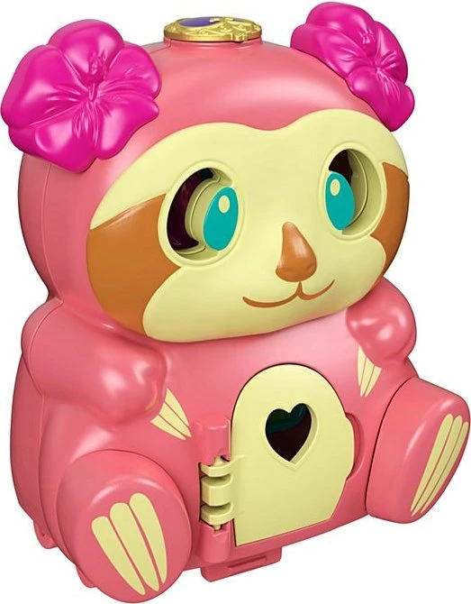 Mattel Polly Pocket - Drehspaß-Schatulle Faultier