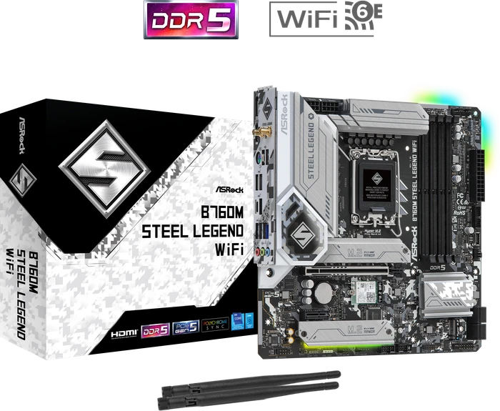ASRock B760M Steel Legend WiFi (Intel 1700)