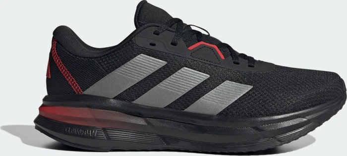 adidas Galaxy 7 core black/iron metallic/better scarlet (Herren)