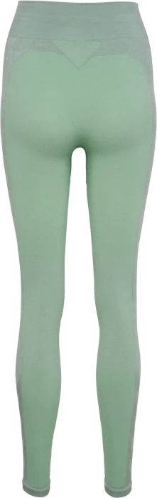 hummel CLEA Seamless Tight Hose lang chinois green (Damen)