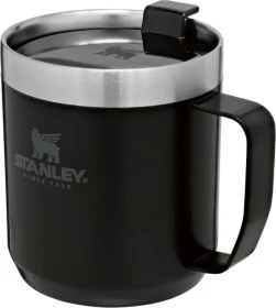 Stanley Classic Legendary Camp Mug Isolierbecher 350ml matte black pebble