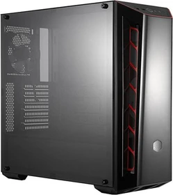 Cooler Master MasterBox MB520, rot, Acrylfenster