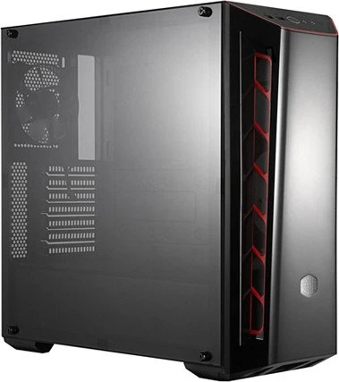 Cooler Master MasterBox MB520, rot, Acrylfenster