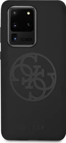 Guess Hard Cover Silicone 4G für Samsung Galaxy S20 Ultra schwarz