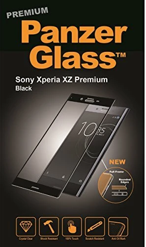 PanzerGlass Displayschutz Premium für Sony Xperia XZ Premium schwarz