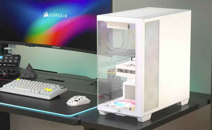 Corsair 2800X RS-R RGB, weiß, Glasfenster