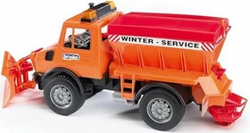 Bruder Profi-Serie MB-Unimog Winterdienst mit Räumschild