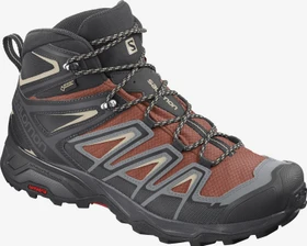 Salomon X Ultra 3 Mid GTX burnt brick/black/bleached sand (Herren)