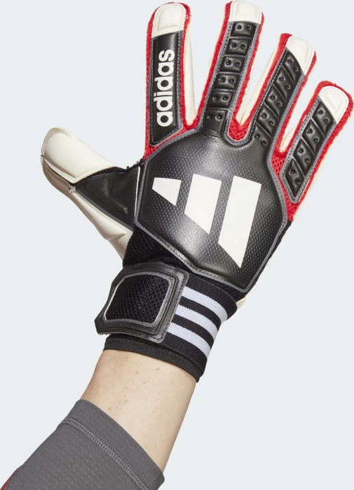 adidas Tiro Pro Torwarthandschuhe black/white/iron metallic