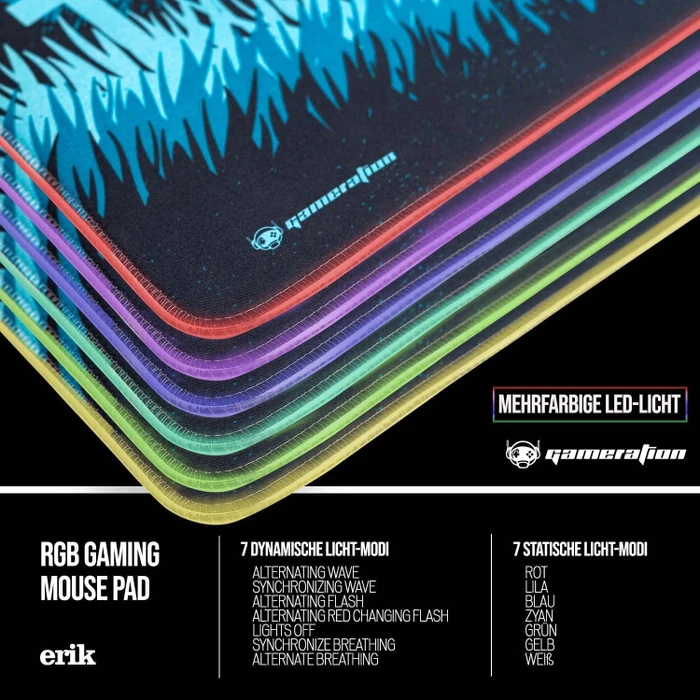 Grupo Erik Editores One More Life XL RGB, 900x400mm, Motiv violett/türkis