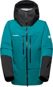 Mammut Haldigrat Light HS Hooded Skijacke deep teal/black (Herren)