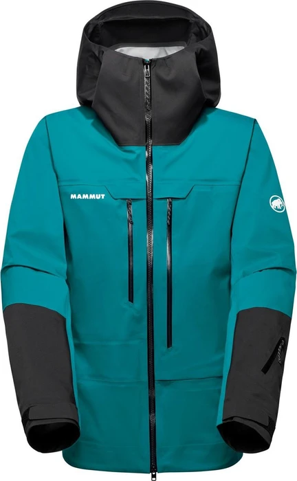 Mammut Haldigrat Light HS Hooded Skijacke deep teal/black (Herren)