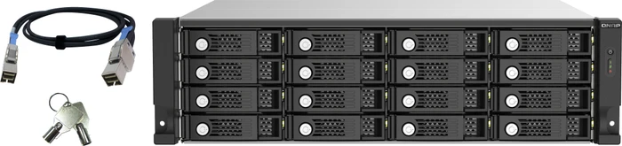 QNAP Rack Expansion Unit TL-R1620Sep-RP, 2x Mini SAS HD, 3HE
