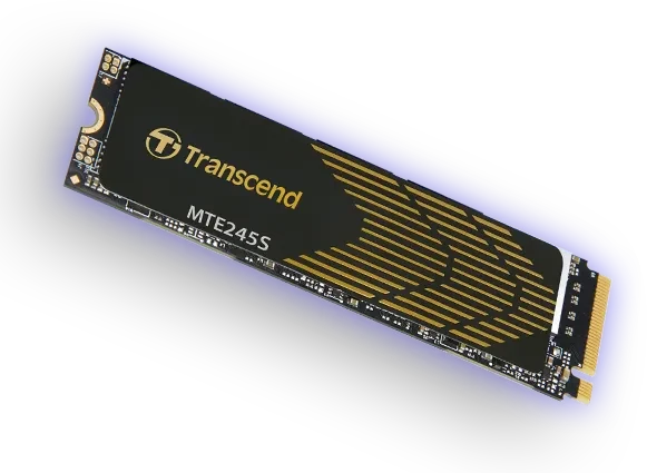 Transcend MTE245S SSD 1TB, M.2 2280 / M-Key / PCIe 4.0 x4, Kühlkörper