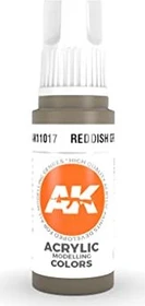 AK-Interactive 3rd Gen Acrylic Colors Acrylic Modelling Colors reddish grey, 17ml