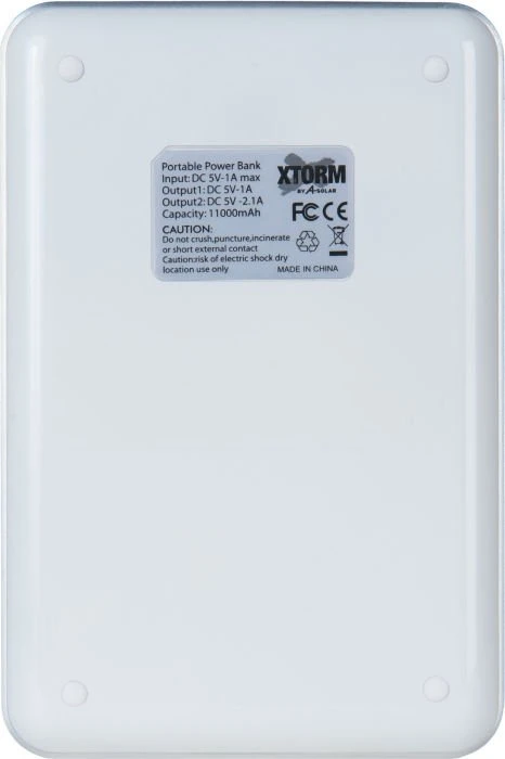 Xtorm Power Bank 11000 weiß/grau