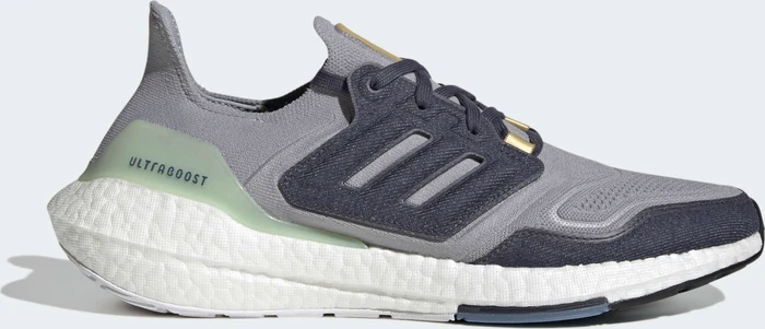 adidas Ultraboost 22 halo silver/shadow navy/linen green (Herren)