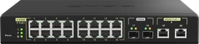 QNAP QSW-M2100 Desktop 2.5G Managed Switch, 18x RJ-45, 2x SFP+, 280W PoE++ (QSW-M2116P-2T2S)