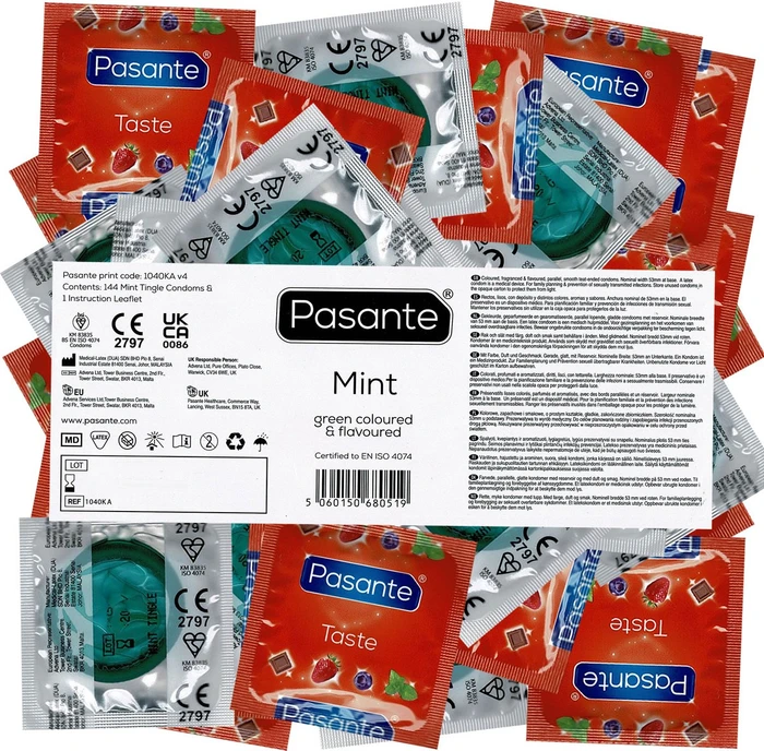 Pasante Mint Flavour, 144 Stück