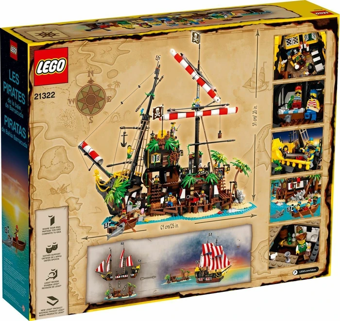 LEGO Ideas - Piraten der Barracuda-Bucht