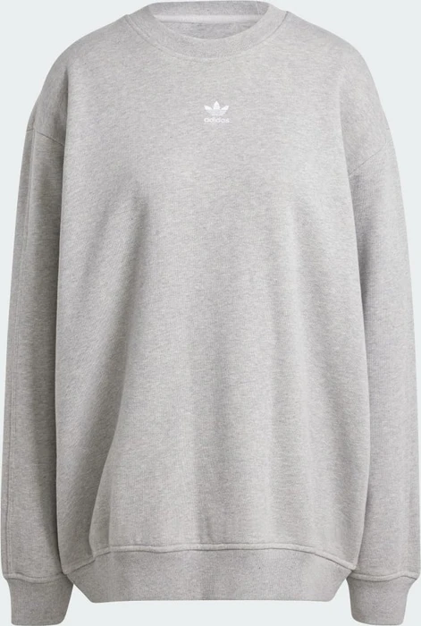 adidas Essentials Oversized French Terry Sweatshirt medium grey heather (Damen)