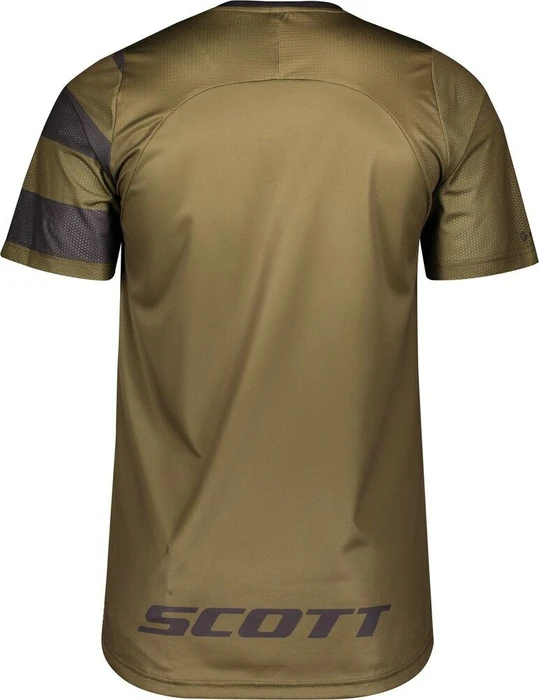 Scott Trail Vertic Zip Trikot kurzarm green moss (Herren)