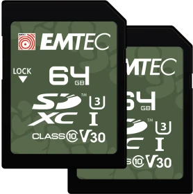 Emtec Outdoor R100/W50 64GB, UHS-I U3, Class 10, 2er-Pack