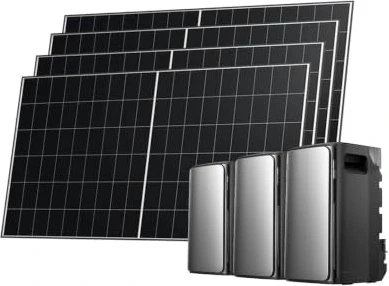 EcoFlow Stream Balkonkraftwerk mit 4x520W Panele, 3.84kWh, 2.08kWp