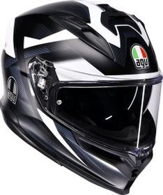 AGV K7 Glimpse matt schwarz/weiß/grau