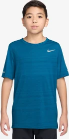 Nike Dri-FIT Miler Funktionsshirt kurzarm green abyss (Junior)