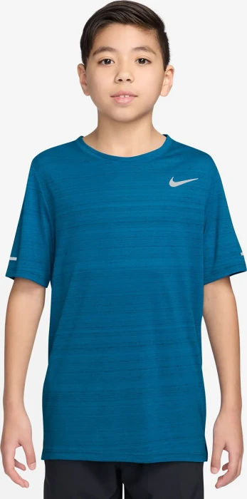 Nike Dri-FIT Miler Funktionsshirt kurzarm green abyss (Junior)