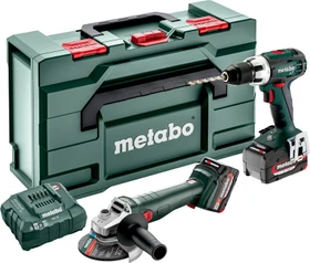 Metabo Combo Set 2.4.1 18V Akku-Maschinenset inkl. Koffer + 2 Akkus 4.0Ah