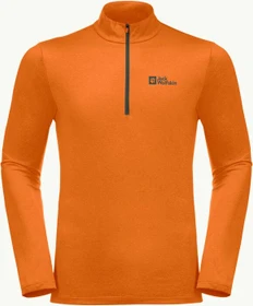 Jack Wolfskin Sky Thermal Hz Funktionsshirt langarm blood orange (Herren)