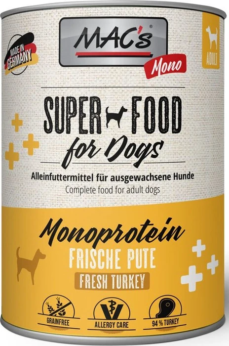 MAC's Dog Sensitive Pute, 800g