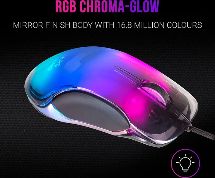 Mars Gaming MMGLOW schwarz, USB