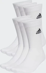 adidas Cushioned Crew Socken weiß/schwarz, 6 Paare