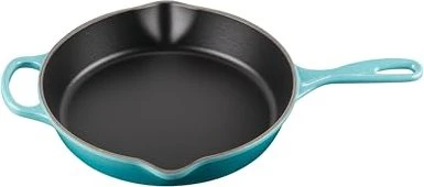 Le Creuset Signature Gusseisen Brat-/Servierpfanne rund hoch 26cm karibik