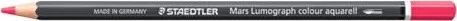 Staedtler Mars Lumograph colour aquarell 104 Aquarellstift rosa, Kartonetui, 6er-Pack