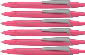 Schneider Reco Kugelschreiber neonpink, 6er-Pack
