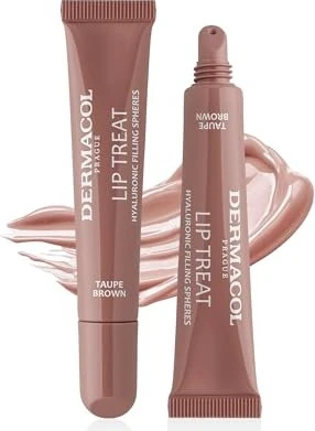 Dermacol Lip Treat Lip Balm 9 taupe brown, 10ml