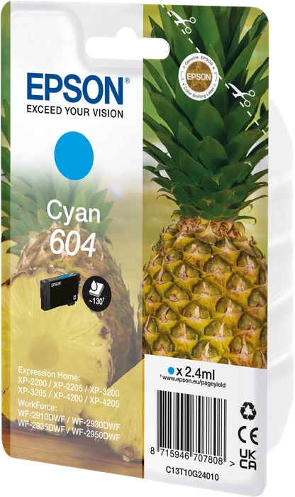 Epson Tinte 604 cyan