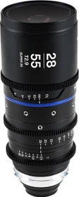 Laowa Nanomorph 28-55mm / 50-100mm T2.9 1.5x Anamorphic S35 Zoom Blue Flare 2 Lens Set für PL