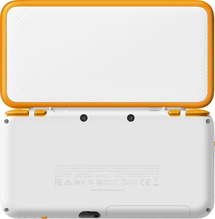 Nintendo New 2DS XL weiß/orange