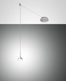 Fabas Luce Isabella Pendelleuchte alu satiniert