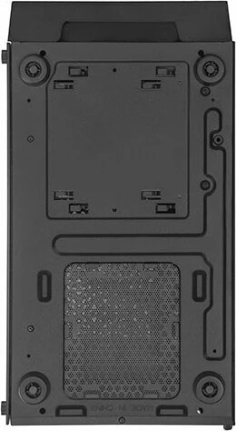 SilverStone Fara R1 Rainbow, schwarz, Glasfenster