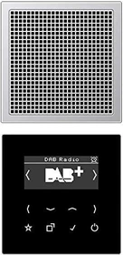Jung Serie LS Smart Radio DAB+ Set Mono, aluminium